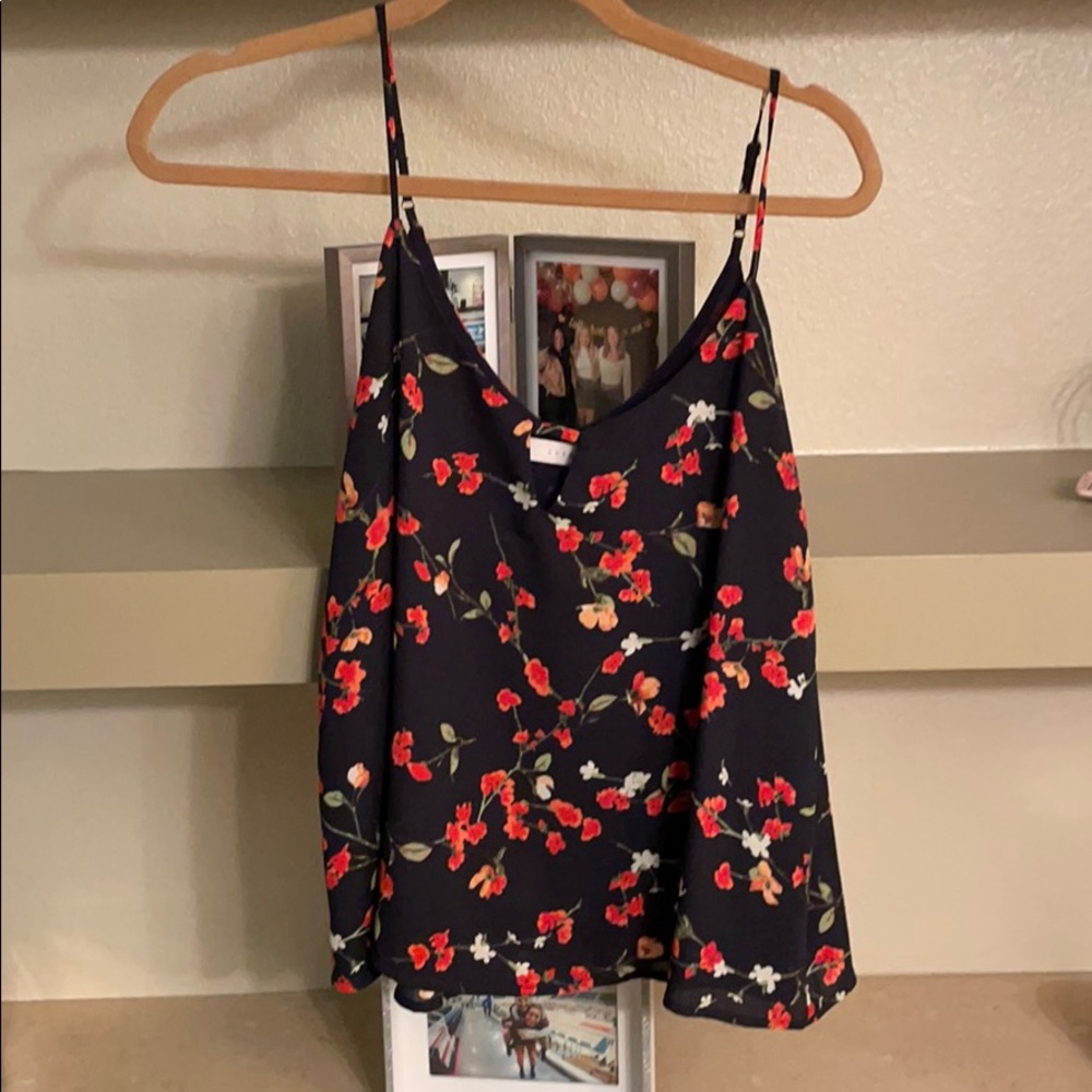 Floral tank top